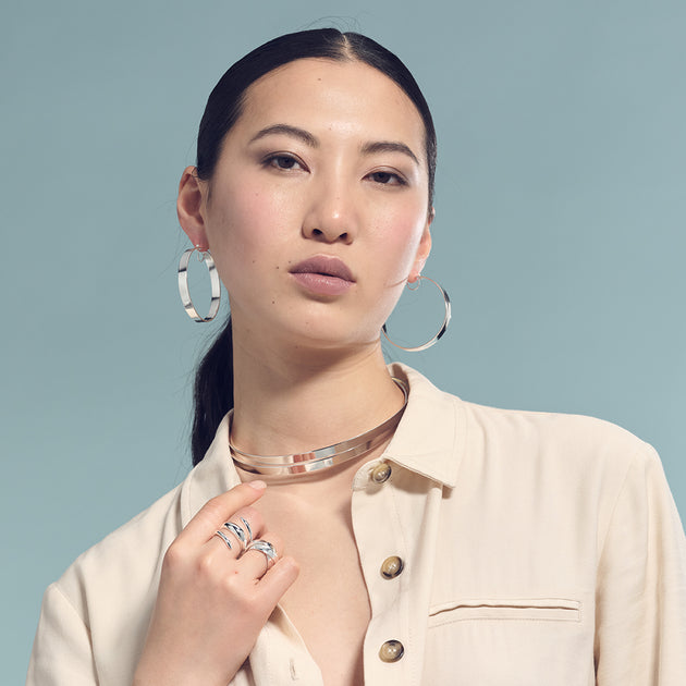 1AR アクセサリー2連チョーカーネックレス 29856 | UNOAERRE