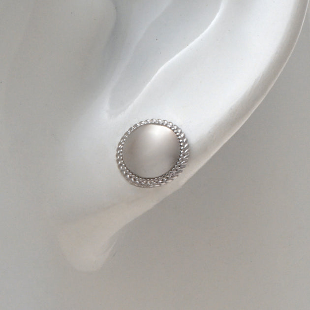 ウノアエレ　ピアス　ホワイトゴールド　スクエアデザインunoaerre UNOAERRE K18ホワイトゴールドピアス 31485 | UNOAERRE