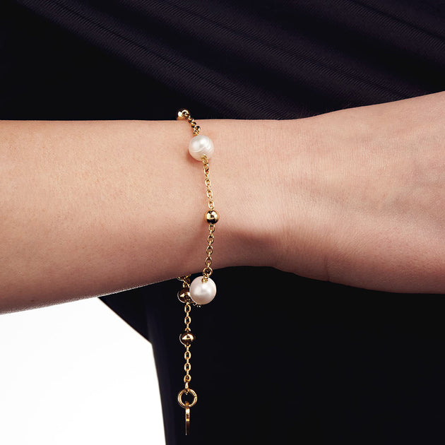 人気ブラドン アクセサリーパール付きブレスレット 1AR 27188 UNOAERRE | アクセサリー