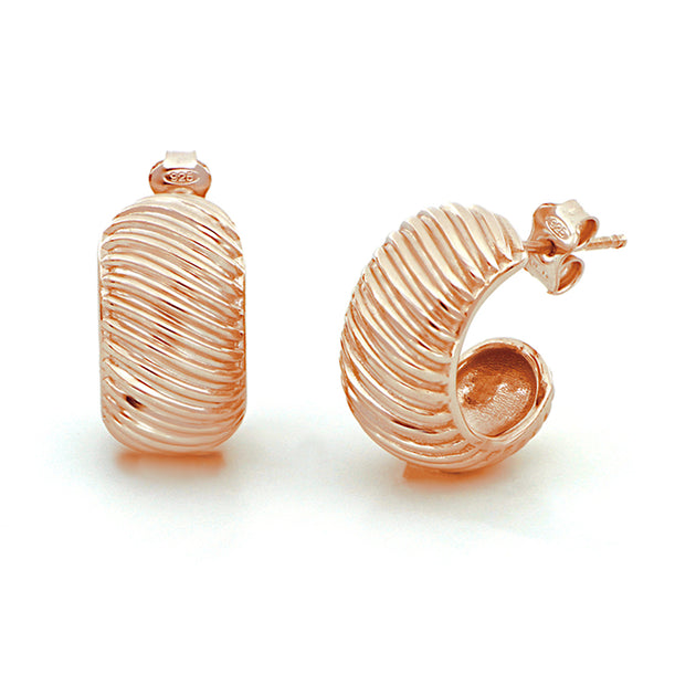 VINTAGE ヴィンテージ アクセサリー SILVER925 デザインピアス vintageシルバーデザインフープピアスsilver925 | CHAINON