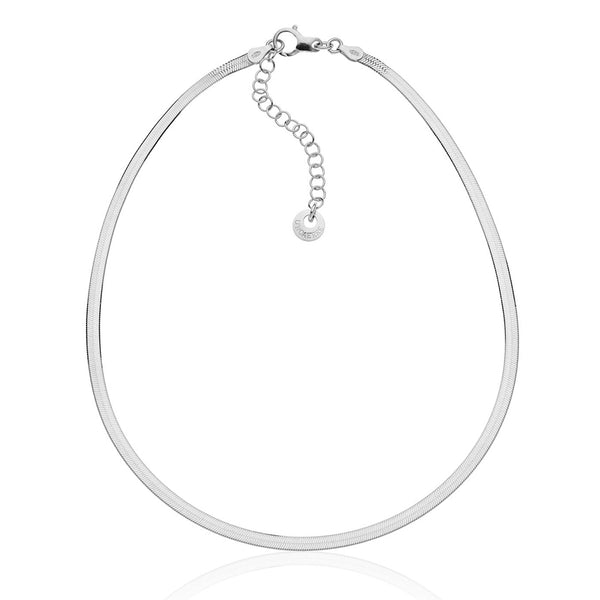 SILVER 925 ヘリンボーンネックレス (細 ) 45cm 29879 | UNOAERRE