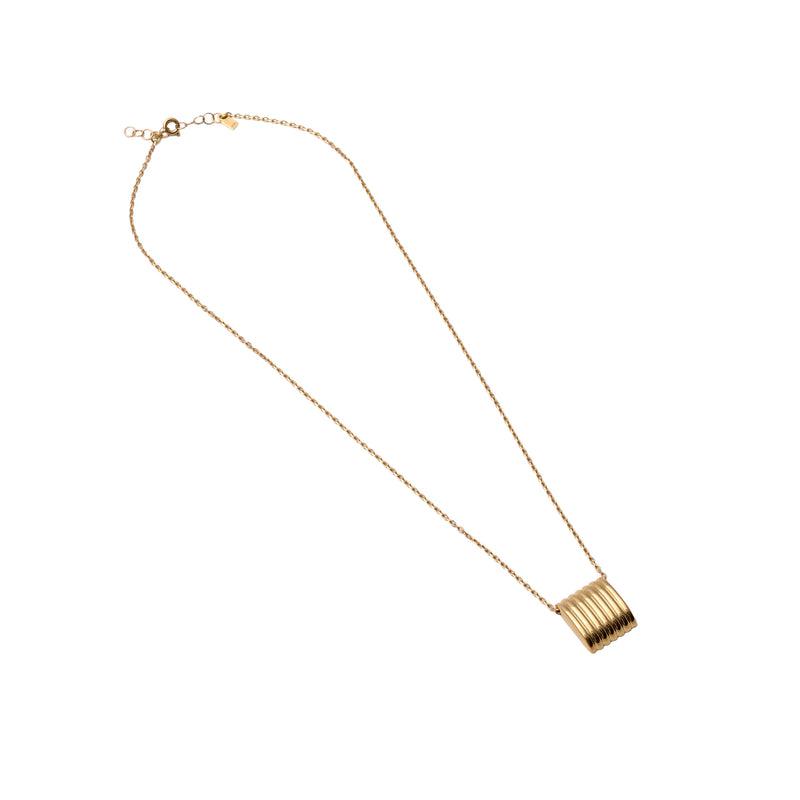 UNOAERRE K18イエローゴールドデザインネックレス 31794