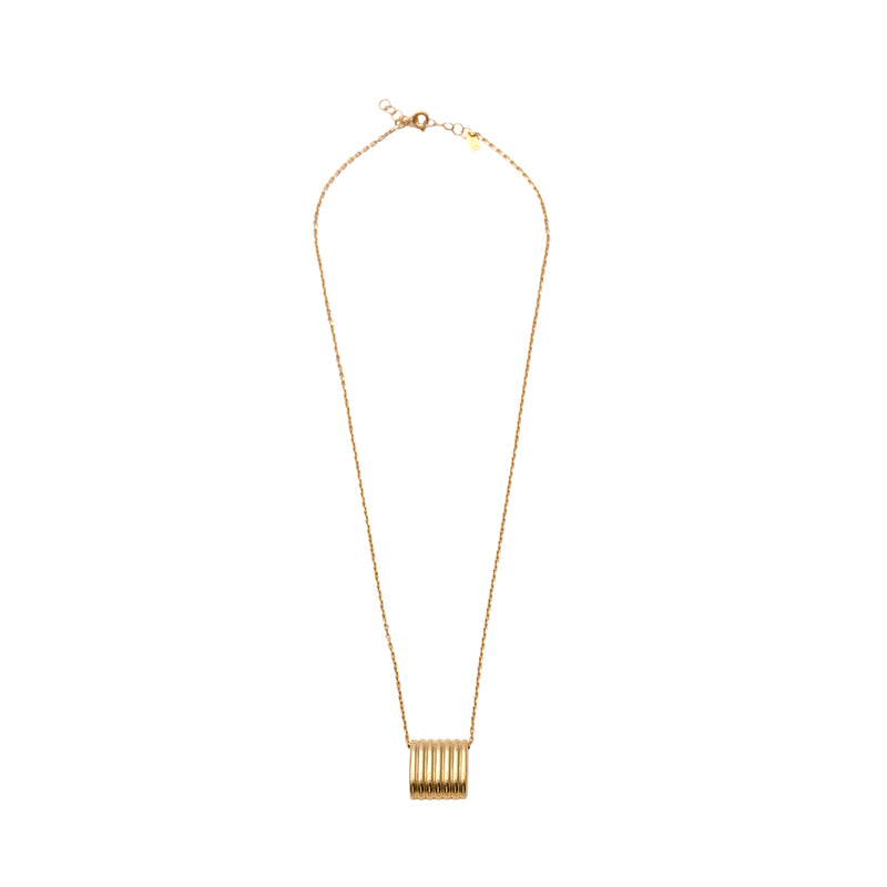 UNOAERRE K18イエローゴールドデザインネックレス 31794