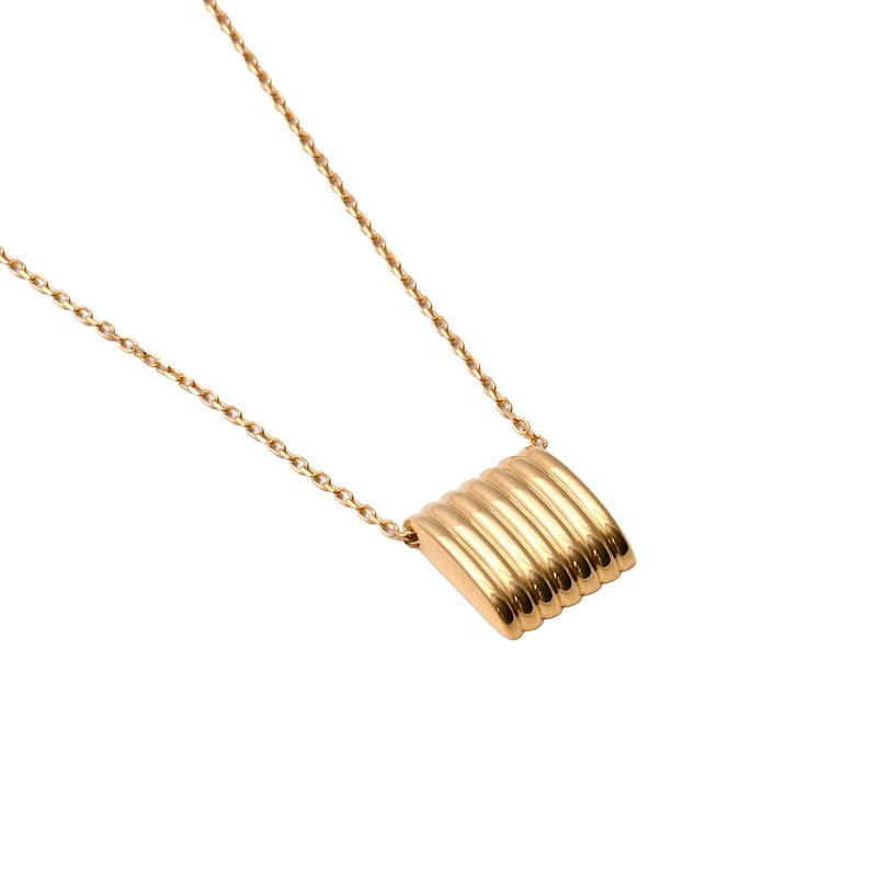 UNOAERRE K18イエローゴールドデザインネックレス 31794