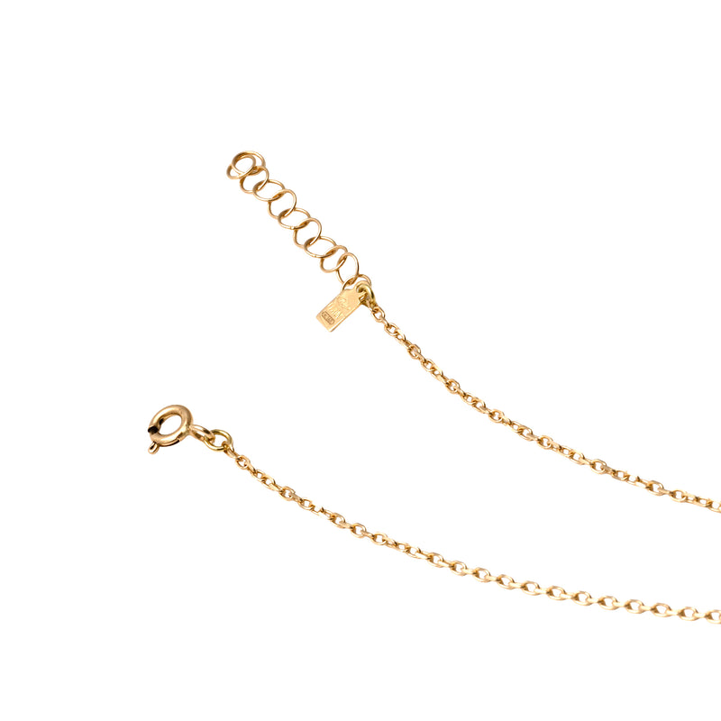 UNOAERRE K18イエローゴールドデザインネックレス 31794