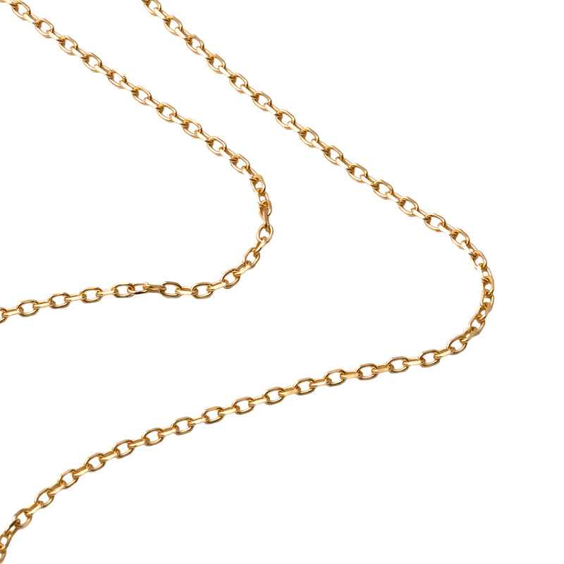 UNOAERRE K18イエローゴールドデザインネックレス 31794