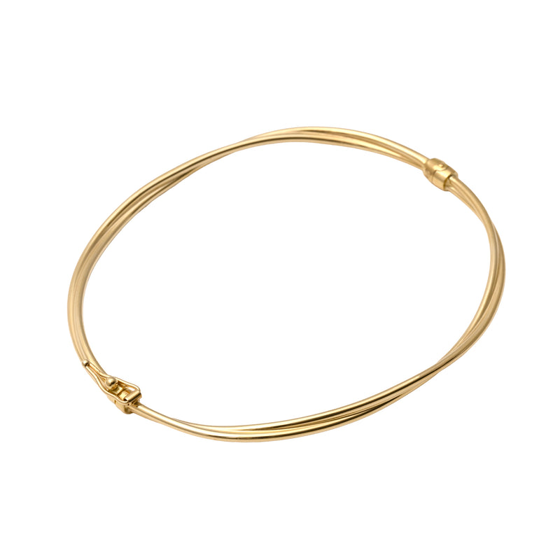 UNOAERRE K18イエローゴールドバングル 31797