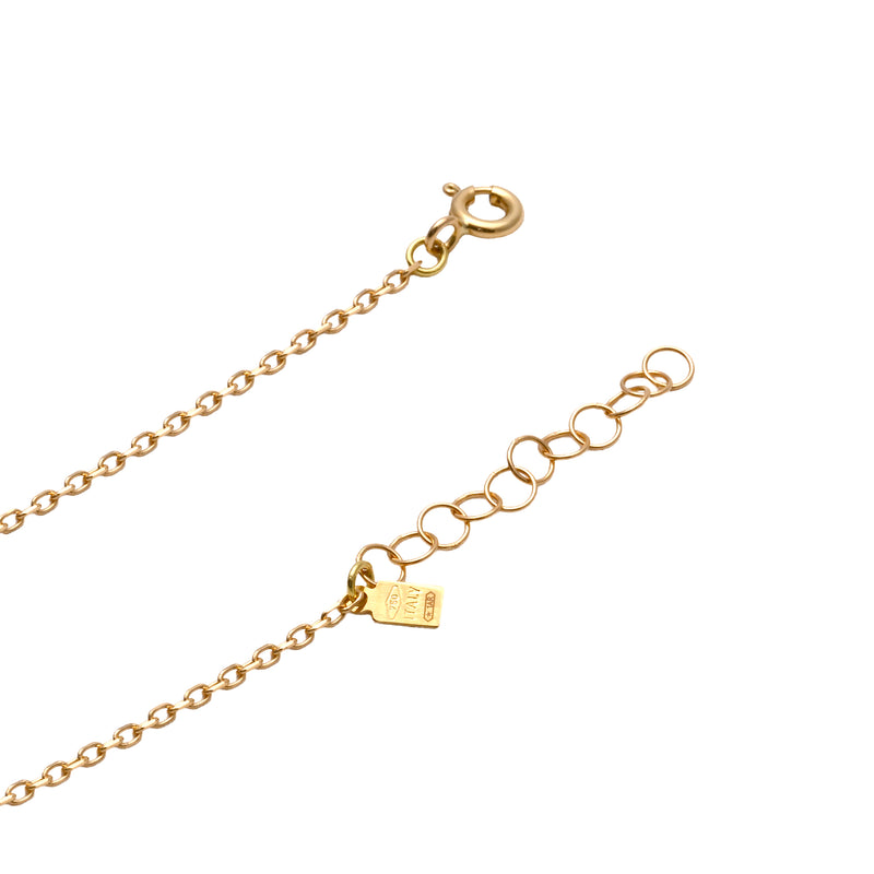 UNOAERRE K18イエローゴールドデザインネックレス 31808