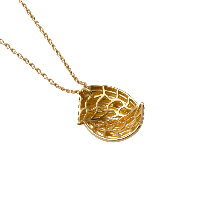 UNOAERRE K18イエローゴールドデザインネックレス 31808