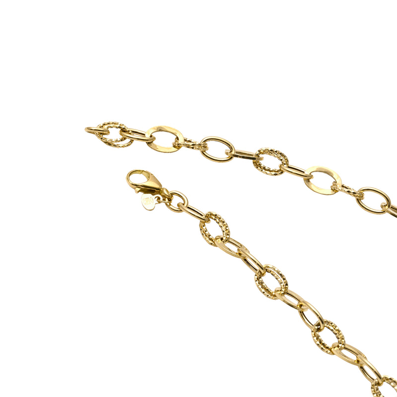 UNOAERRE K18イエローゴールドネックレス 31829