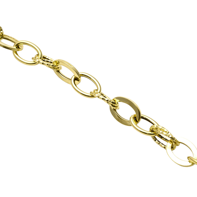 UNOAERRE K18イエローゴールドネックレス 31829