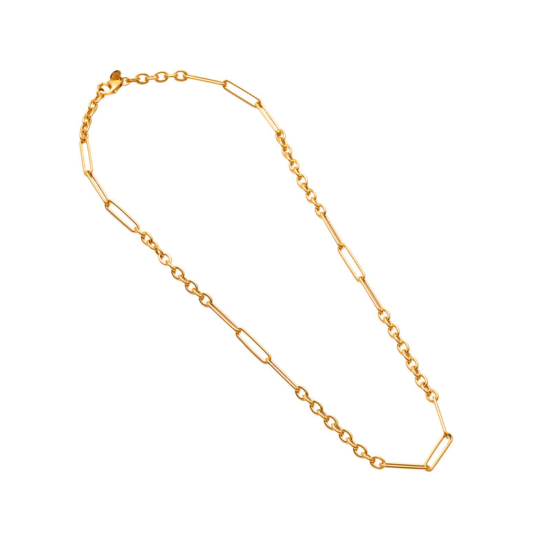 UNOAERRE K18イエローゴールドネックレス 31849