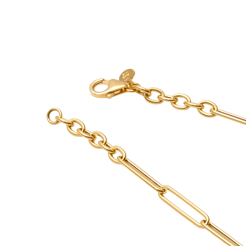 UNOAERRE K18イエローゴールドネックレス 31849