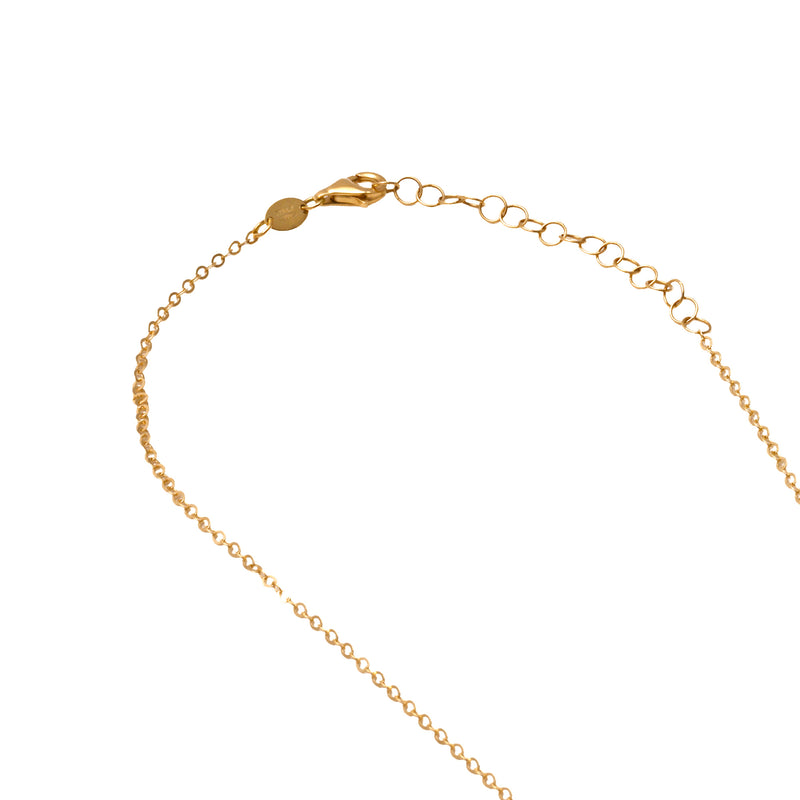 UNOAERRE K18イエローゴールドデザインネックレス 31855