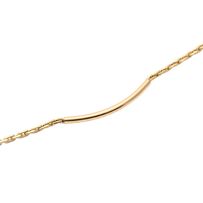 UNOAERRE K18イエローゴールドブレスレット 31949