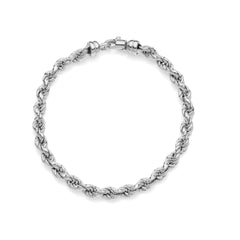 SILVER 925 編み込みデザインブレスレット 32216 | UNOAERRE