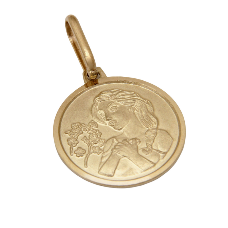 K18乙女座のマーク入りペンダントトップ K18乙女座のマーク入りペンダントトップ