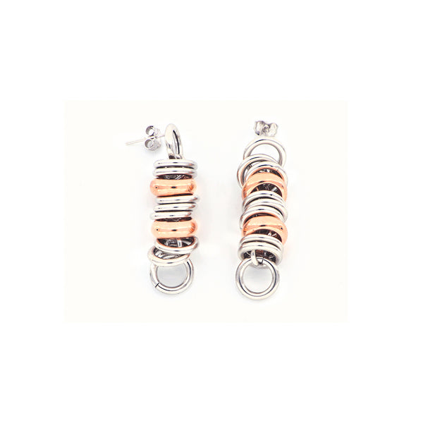 ヴィンテージ　ピアス　モダン　アールデコ　アンティーク　シルバー　925 mimi33】ヴィンテージピアス[silver925][Ownideal]｜アネモネ
