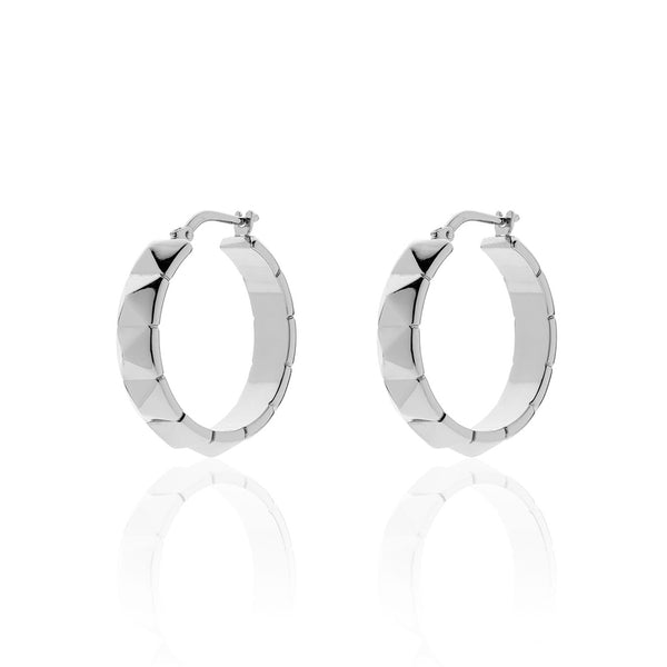 UNOAERRE ねじりピアス ひねりピアス スクエアピアス UNOAERRE ねじりピアス ひねりピアス スクエアピアス