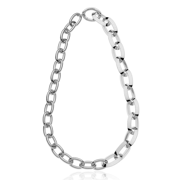 1AR アクセサリーアシンメトリーチェーンネックレス 28240 | UNOAERRE